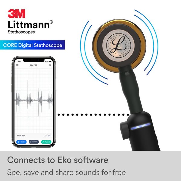 Estetoscopios digitales Littmann CORE